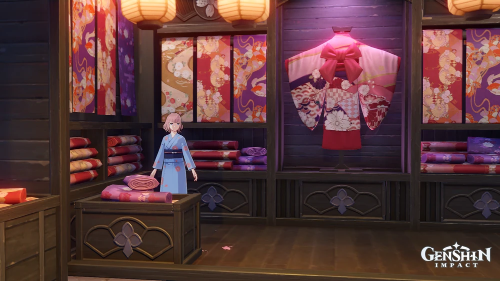 Shop Floor - Kimonos